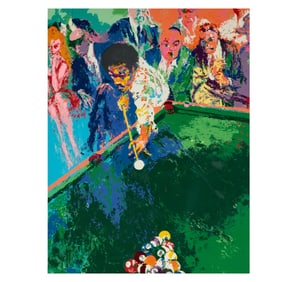 Leroy Nieman, 1921-2012, Black Break