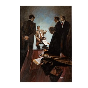 David J Blossom, 1927-1995, Untitled (from Great Cases of Scotland Yard)