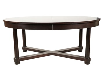 A Mahogany Oval Dining Table