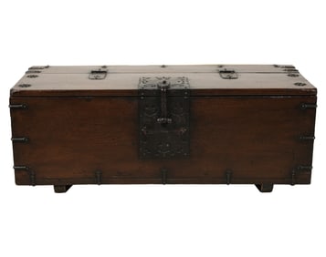 A Korean Wooden Chest