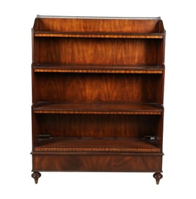 A Maitland-Smith Regency-style Mahogany Bookcase