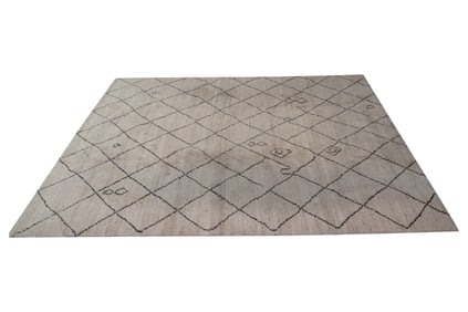 A Moroccan Rug 9'10" x 8'1"