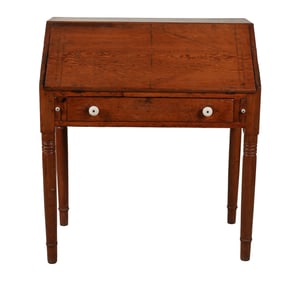 An American Pine Slant-Front Desk