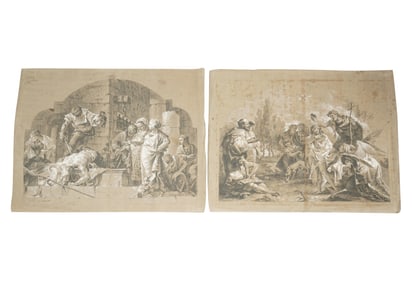 Italian School: Two Works