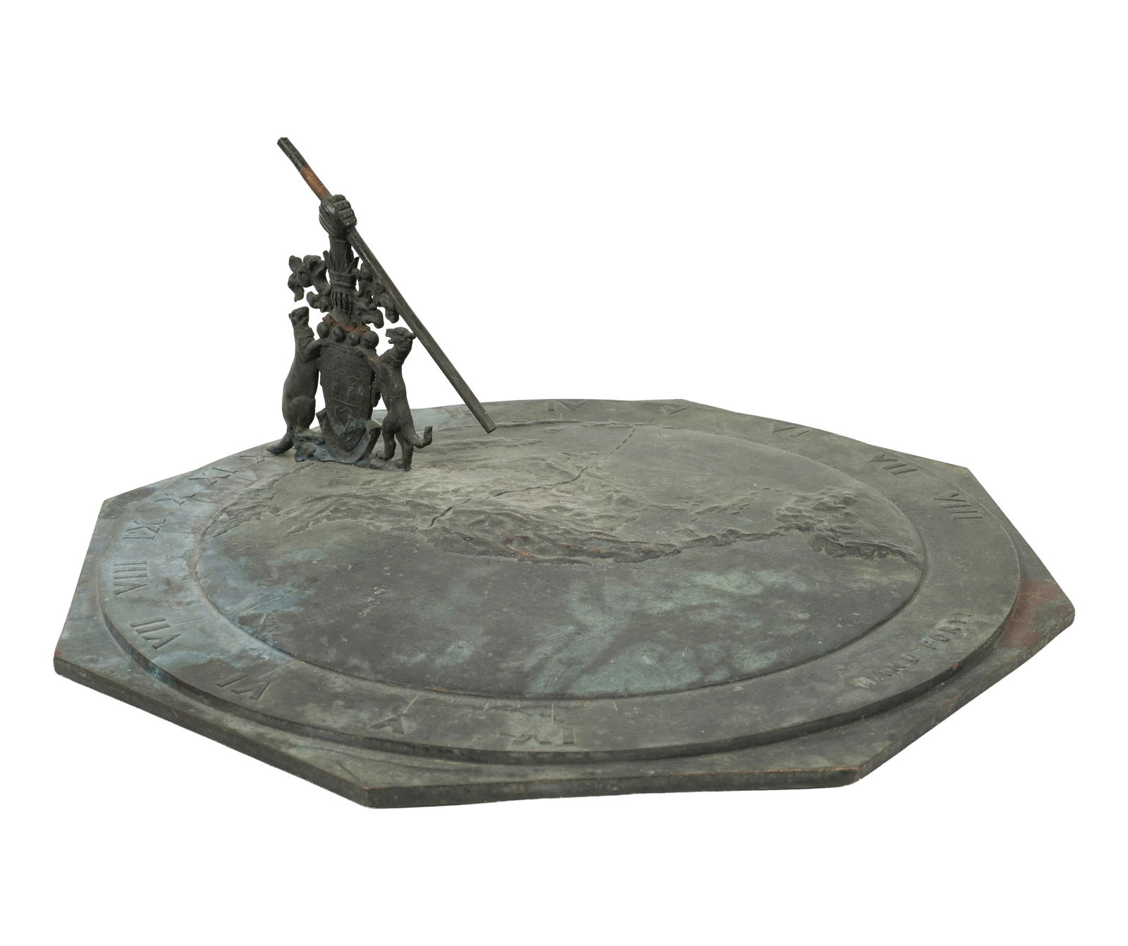 Louis Ragot:  Bronze Sundial (1 of 10)