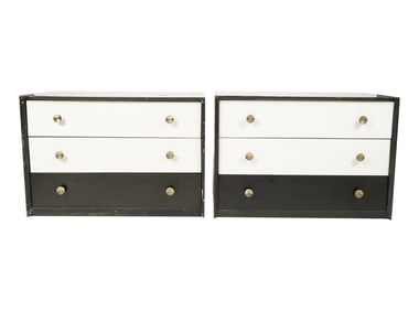 A Pair of Mid-Century Modern Chests of Drawers