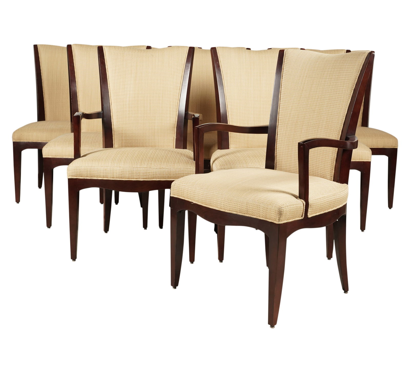 A Set of Ten Barbara Barry for Baker Dining Chairs (1 of 16)