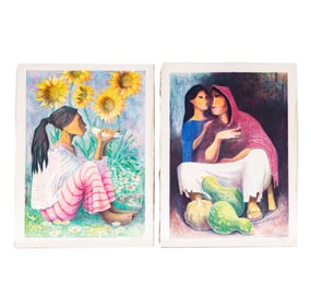 Antonio Ramirez, 1926-2010, Two Works