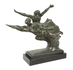 Robert Delandre, 1879-1962, Allegorie de la Vitesse