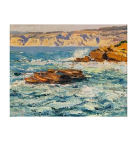 William Darling, California, USA 1882-1963, Coastal Landscape