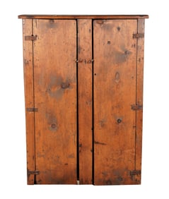 An American Primitive Cupboard