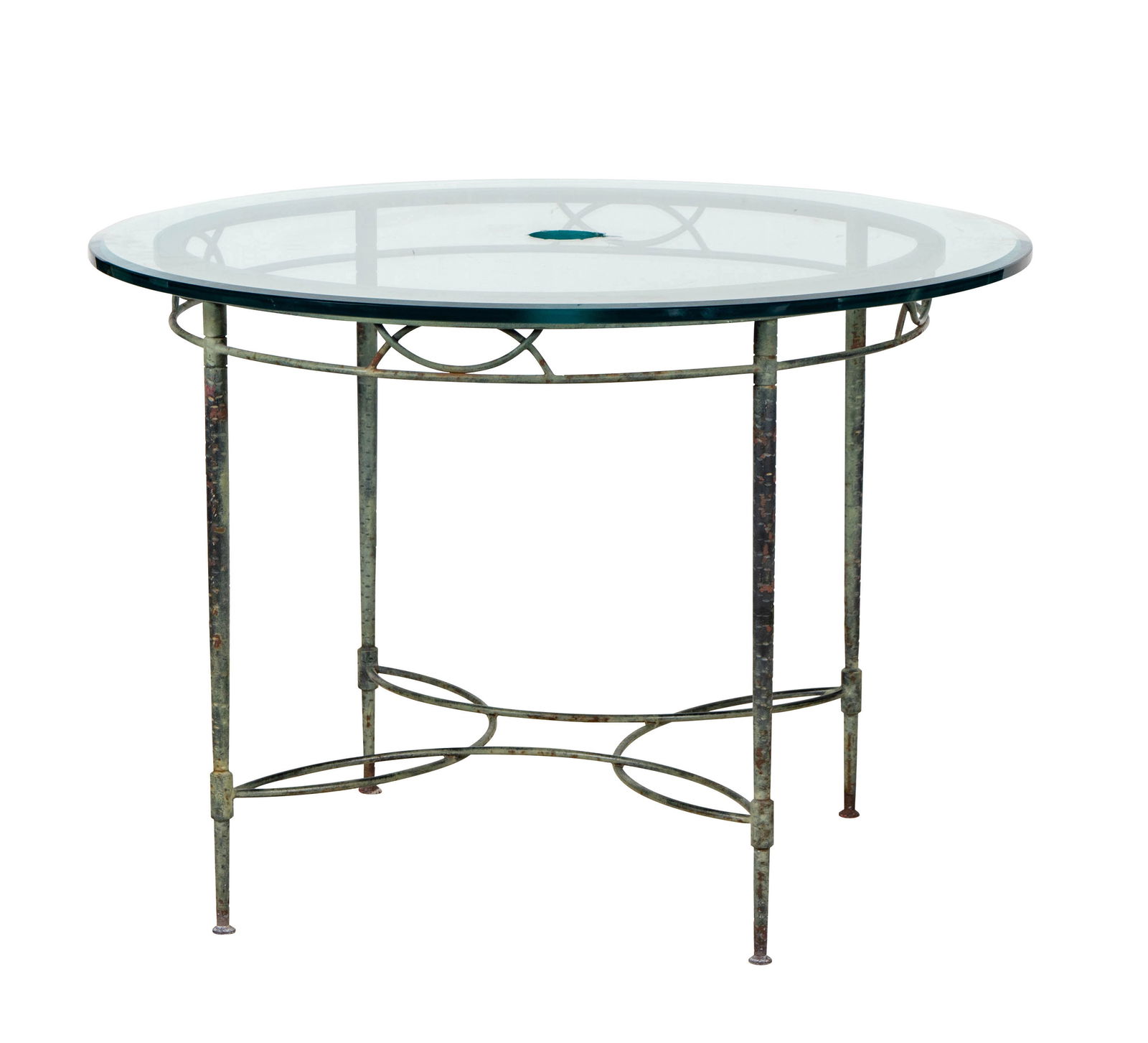 A Salterini Round Iron Patio Table (1 of 12)