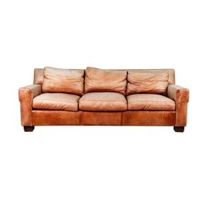 A Ralph Lauren Leather Sofa