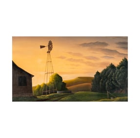 Anthony Benton Gude, American B. 1963, Windmill