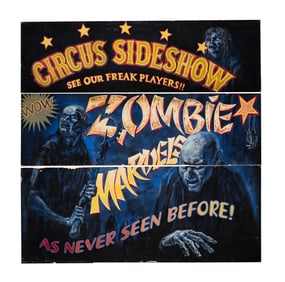 Circus Sideshow Original Circus Advertisement