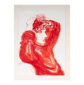 David Hockney, B. 1937, Red Celia
