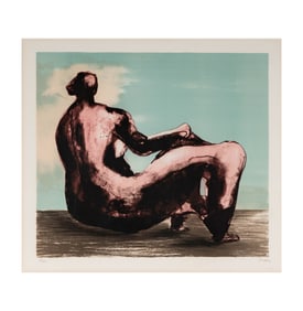 Henry Spencer Moore, 1898-1986, Reclining Figure