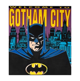 Steve Kaufman, 1960-2010, Welcome To Gotham City