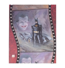 Bob Kane: Signed Batman Poster