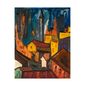 20th Century: Town Scene