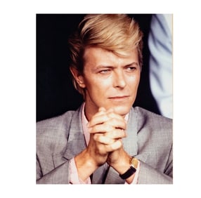 Richard Young, B. 1947, David Bowie, Cannes Film Festival, France, 1983