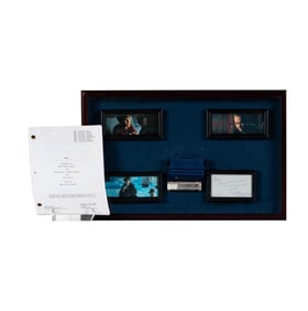 "Jack Frost" (1998) Framed Magic Harmonica and Studio Script