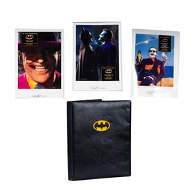 Batman (1989) "For Your Consideration" Advertisement Photograph Album