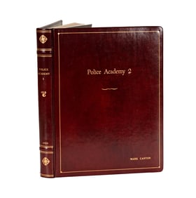 Fifth Draft Shooting Script: Police Academy II: Their First Assignment (1985)