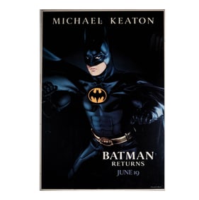 Large Framed Batman Returns Poster