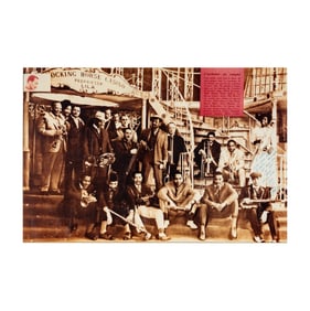 Quincy Jones Band in Paris Signed Poster