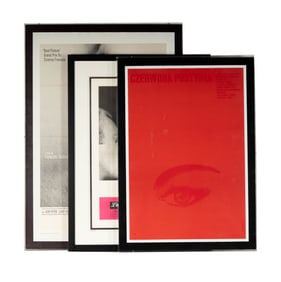 Three Framed Movie Posters