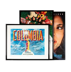 Three Signed Movie Posters