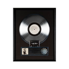 Prince "Parade" RIAA Platinum Album Sales Award