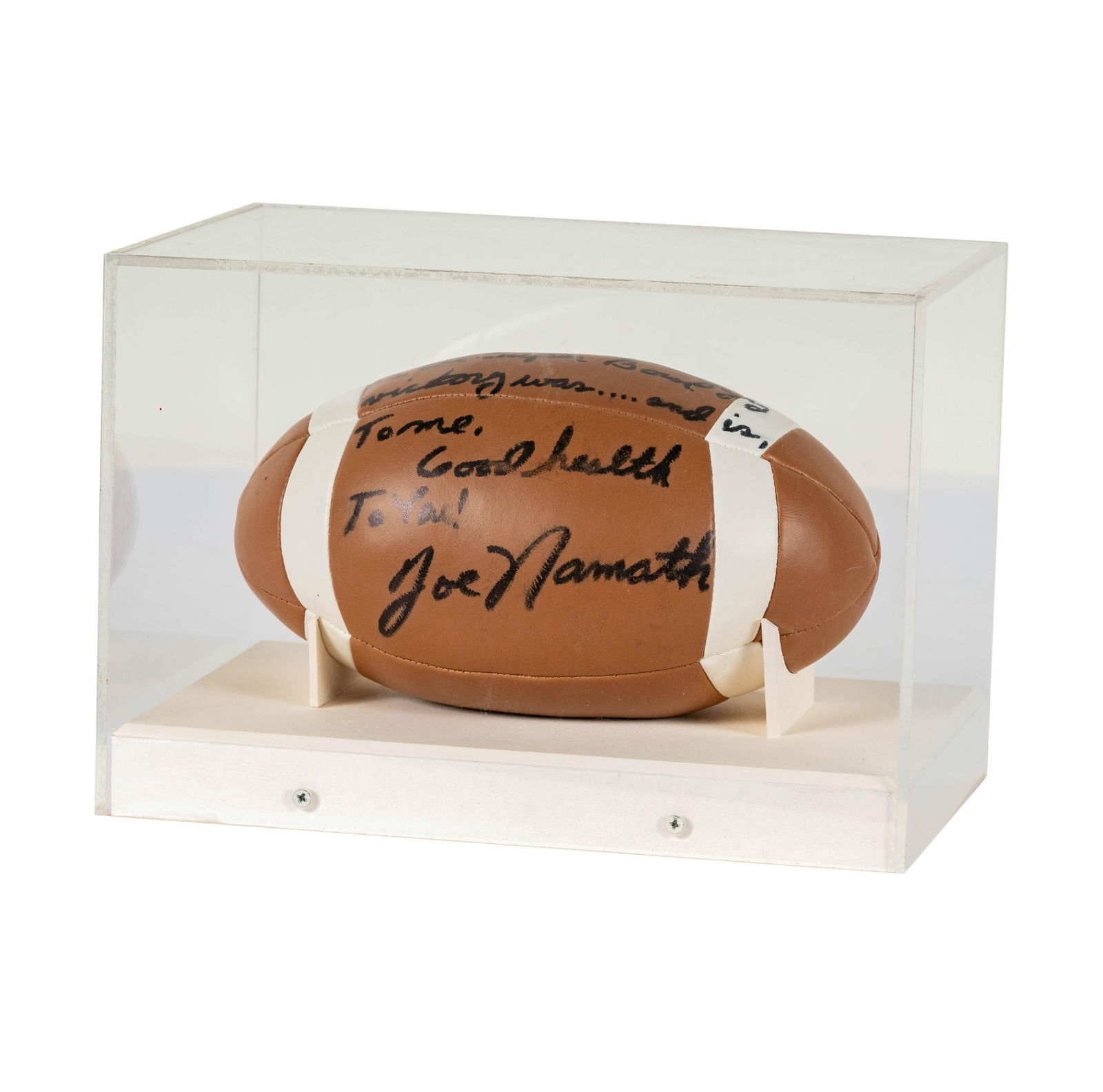 Joe Namath Signed Football (1 of 6)