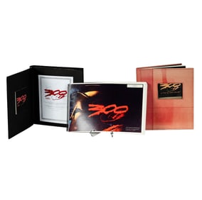 Three "300" (2006) Movie Conceptual Art, Key Frames, and Storylines Albums