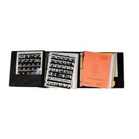 Shooting Script and B/W Proofs Binder: Jack Frost (1998)