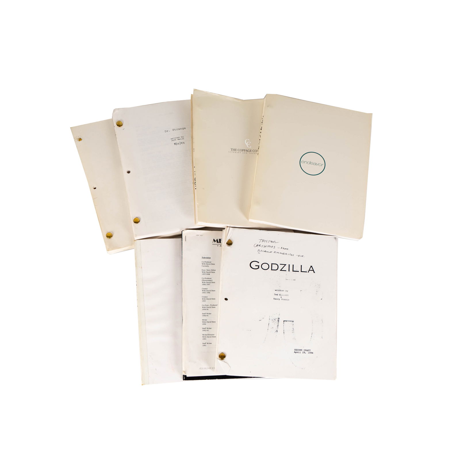 Group of Seven Studio Scripts (1 of 5)