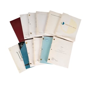 Group of 12 Studio Scripts