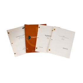 Group of Four Television Series Episode Scripts