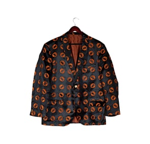 "Bat Signal" Monogrammed Blazer