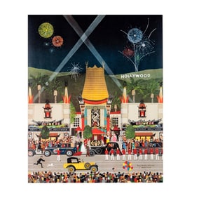 Jane Wooster Scott, Los Angeles, CA 1920-, Happy Birthday Hollywood