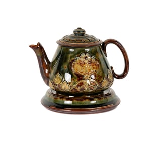 Royal Doulton Ceramic Teapot with Base