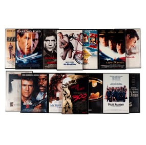Collection of 20 Movie Key-Art Plaques