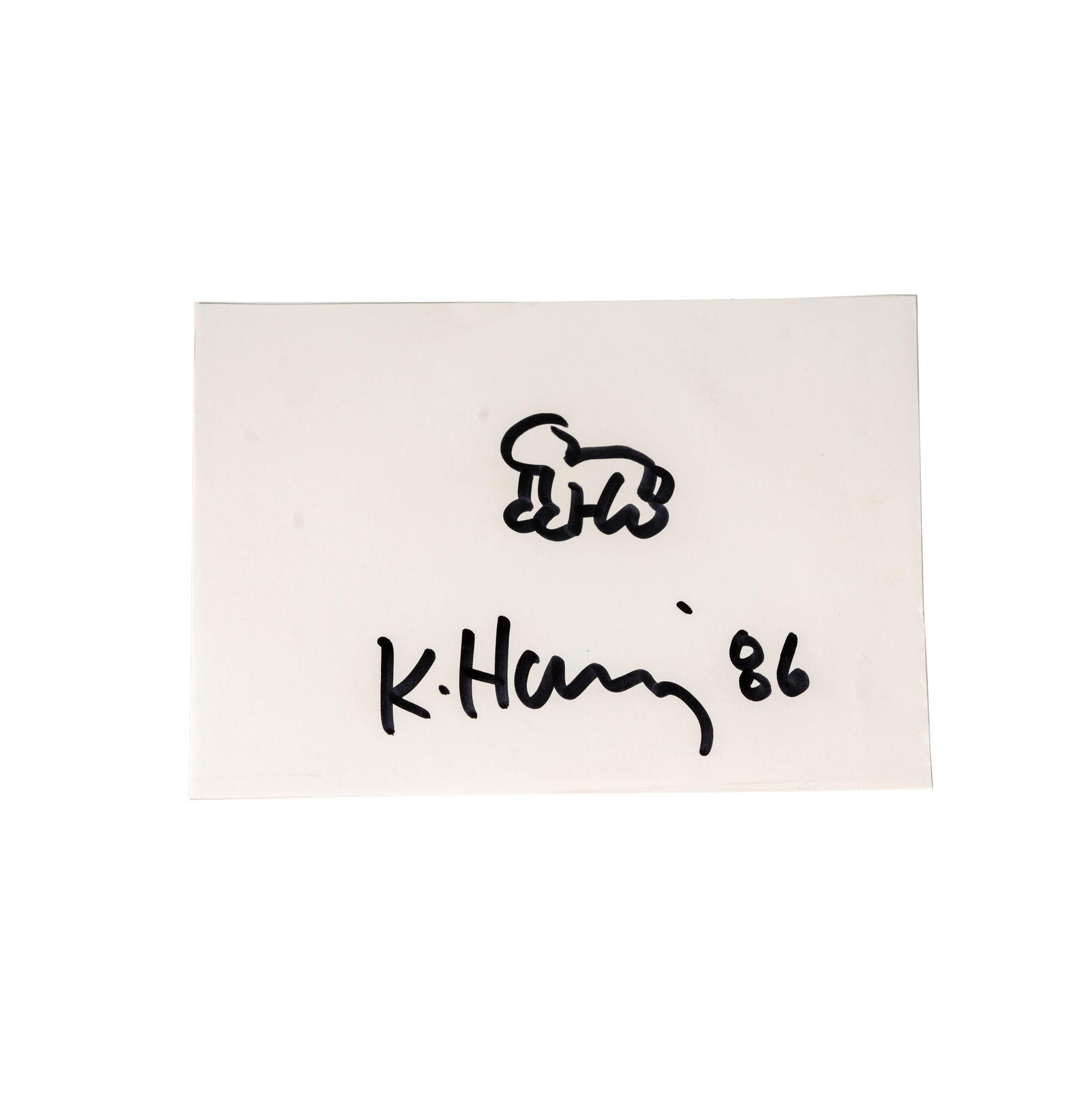 Keith Haring, 1958-1990, Baby