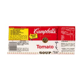 Andy Warhol, 1928-1987, Campbell's Soup Label