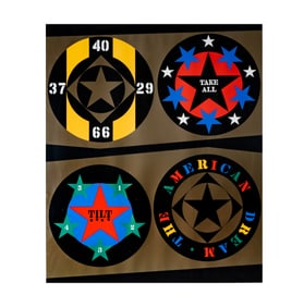 Robert Indiana, 1928-2018, The American Dream (from the Decade portfolio)
