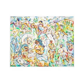 Ed Gilliam, 1941-2020, Figures in a Landscape