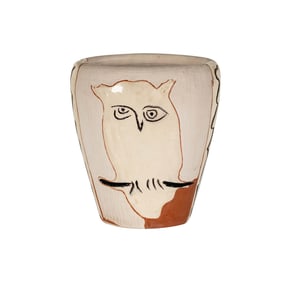 Pablo Picasso, 1881-1973, Visage et hibou