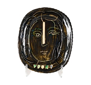 Pablo Picasso, 1881-1973, Visage de femme
