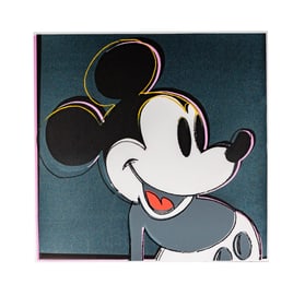 Andy Warhol, American 1928-1987, Mickey Mouse